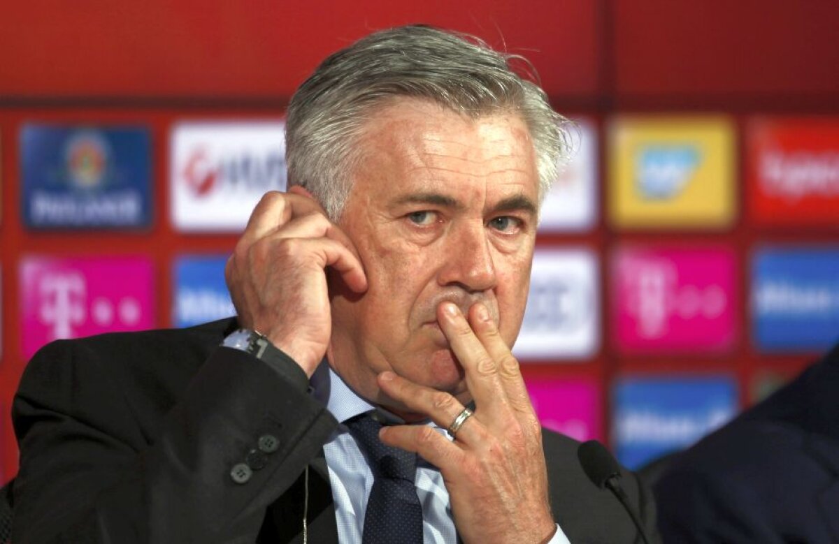 FOTO Carlo Ancelotti a fost prezentat oficial la Bayern Munchen » Primele declarații ale tehnicianului 