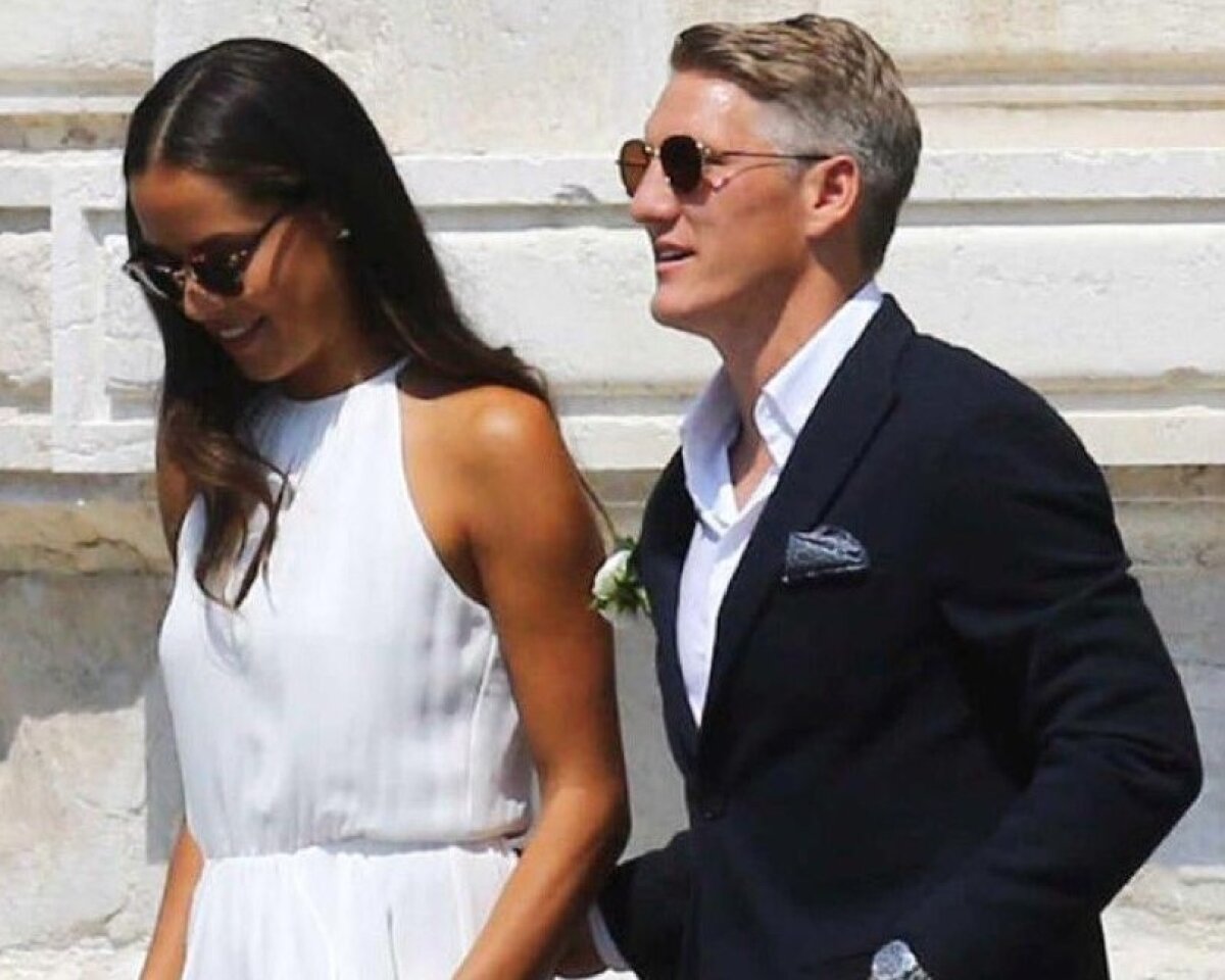 GALERIE FOTO 8 imagini superbe de la nunta Anei Ivanovici cu Schweinsteiger, din Veneția