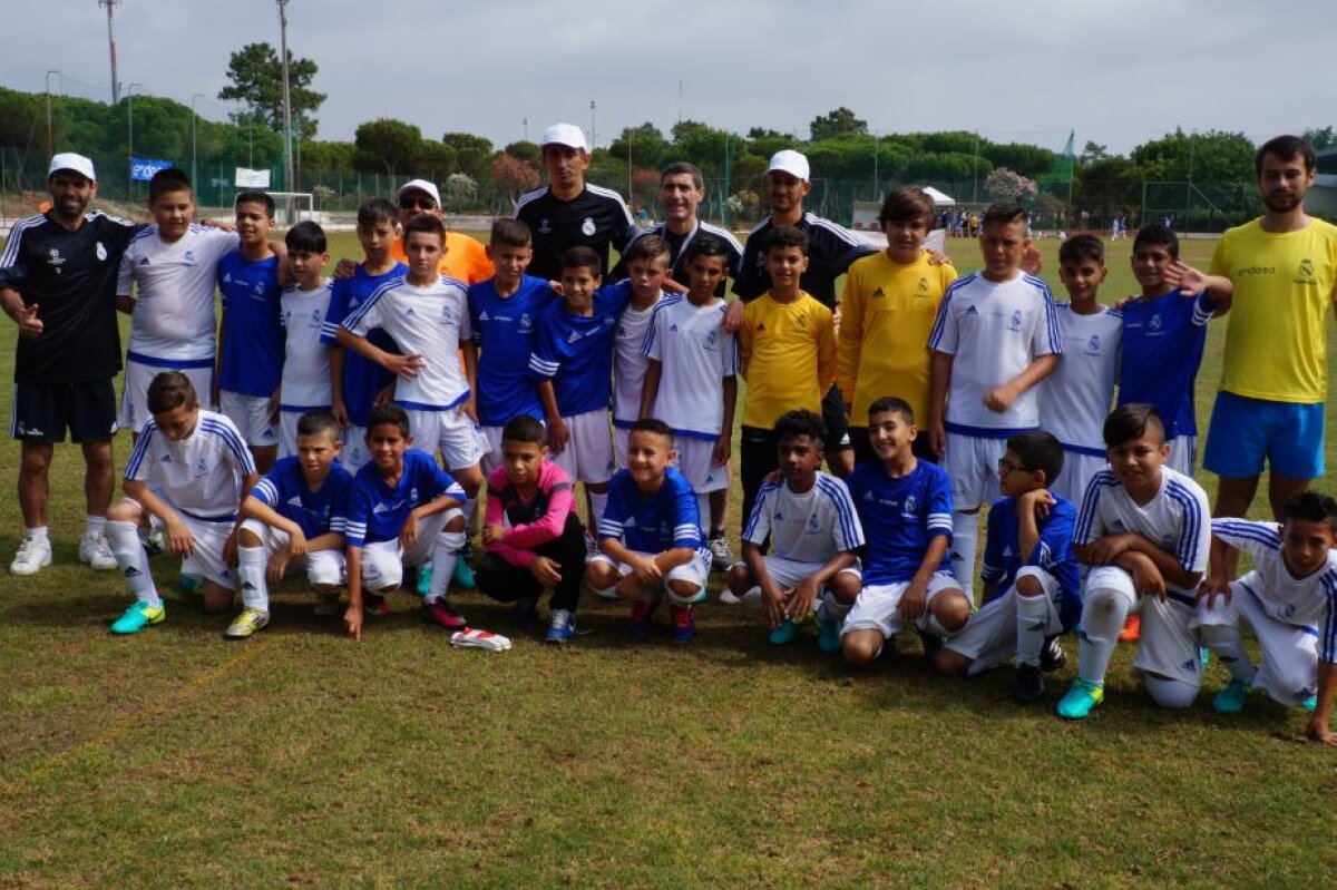 Copiii de la Şcoala Sociala de Fotbal, experienţă de neuitat la Copa Alma-Real Madrid