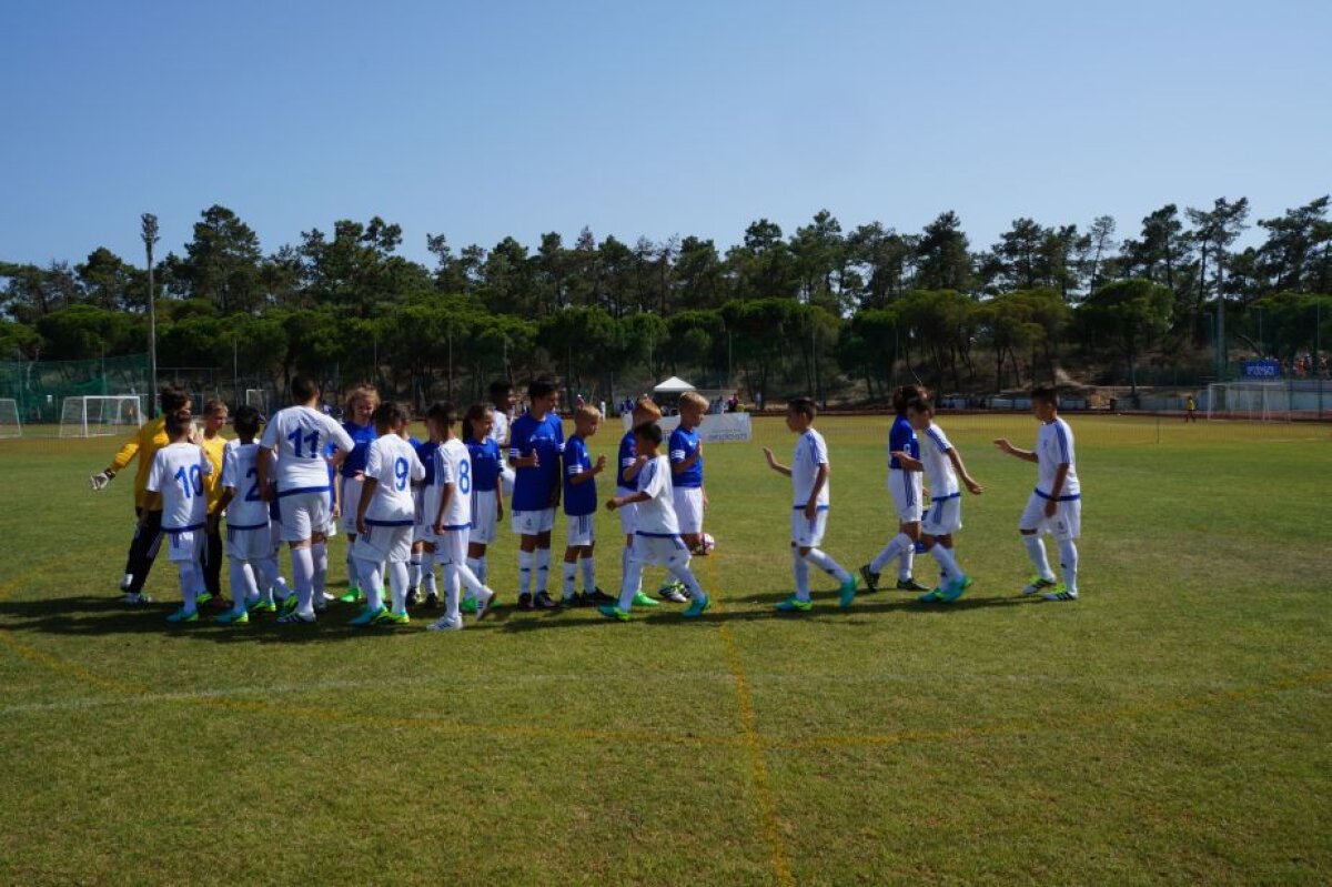 Copiii de la Şcoala Sociala de Fotbal, experienţă de neuitat la Copa Alma-Real Madrid