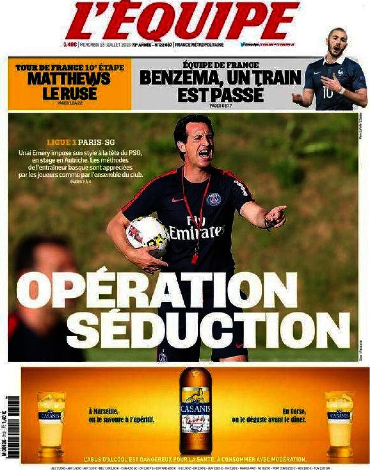 Ce scriu azi ziarele de sport din lume (13 iulie 2016)