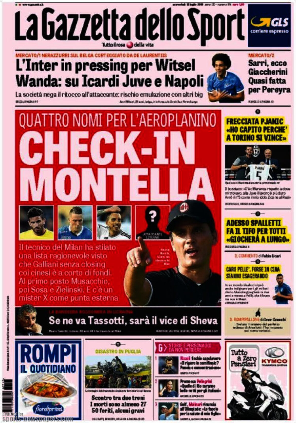 Ce scriu azi ziarele de sport din lume (13 iulie 2016)