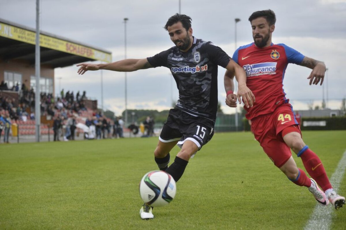 FOTO 7 PLUS! Steaua a câștigat și ultimul meci din Olanda, 4-3 cu PAOK Salonic! Superbilanț în această vară