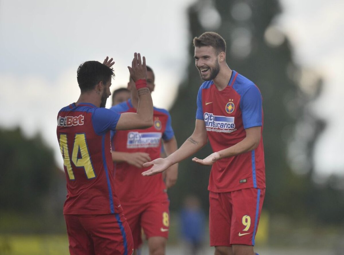 FOTO 7 PLUS! Steaua a câștigat și ultimul meci din Olanda, 4-3 cu PAOK Salonic! Superbilanț în această vară