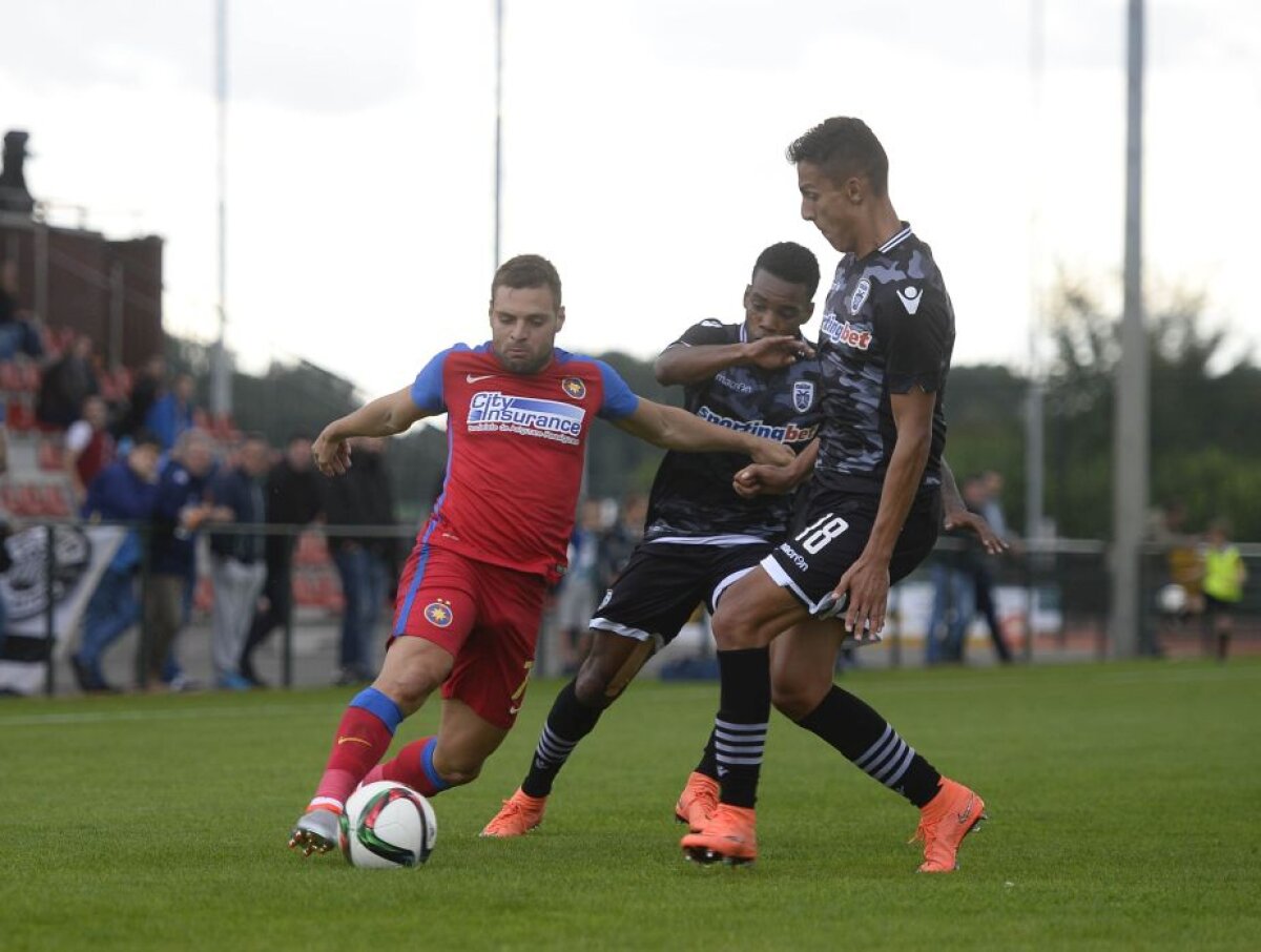 FOTO 7 PLUS! Steaua a câștigat și ultimul meci din Olanda, 4-3 cu PAOK Salonic! Superbilanț în această vară