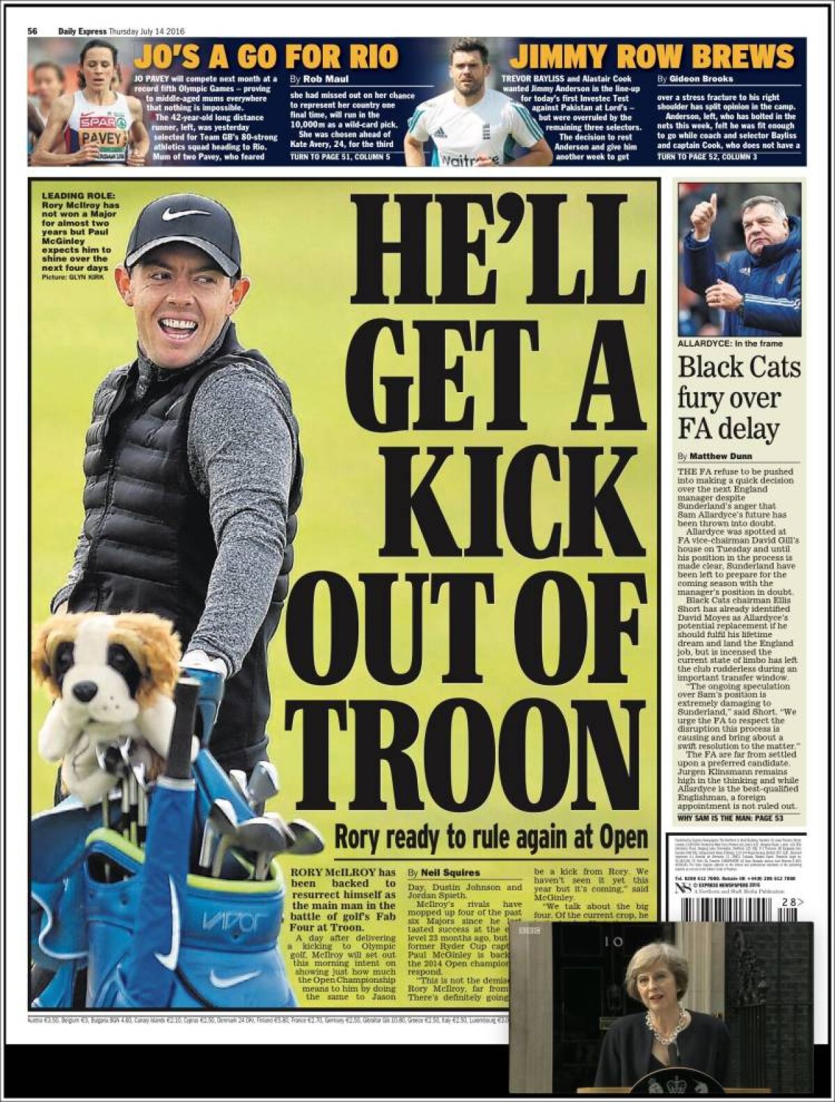 Ce scriu azi ziarele de sport din lume (14 iulie 2016)