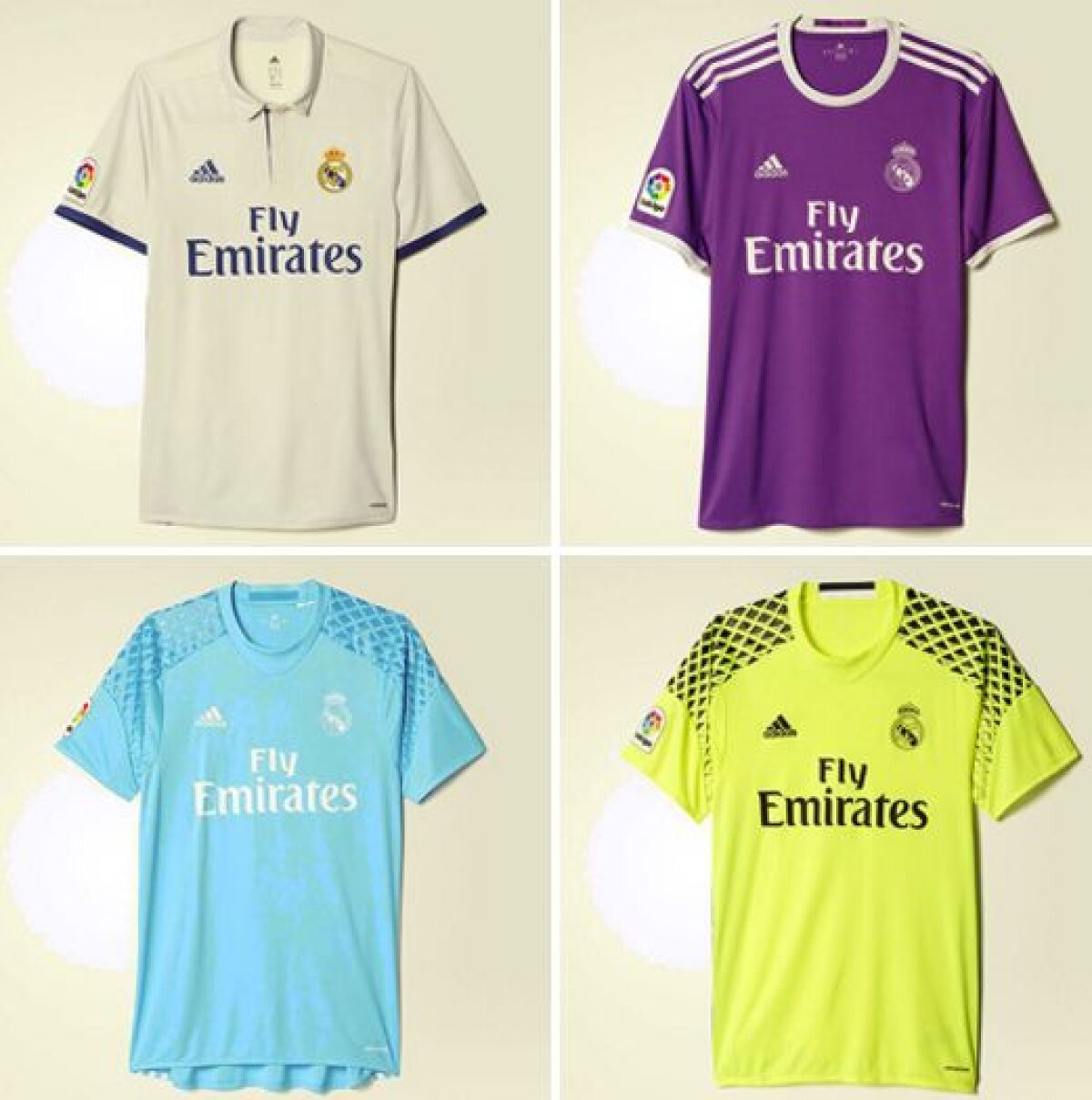 FOTO Așa arată noile tricouri ale lui Real Madrid! Clubul a revenit la o culoare pe placul fanilor