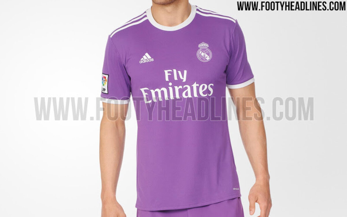 FOTO Așa arată noile tricouri ale lui Real Madrid! Clubul a revenit la o culoare pe placul fanilor