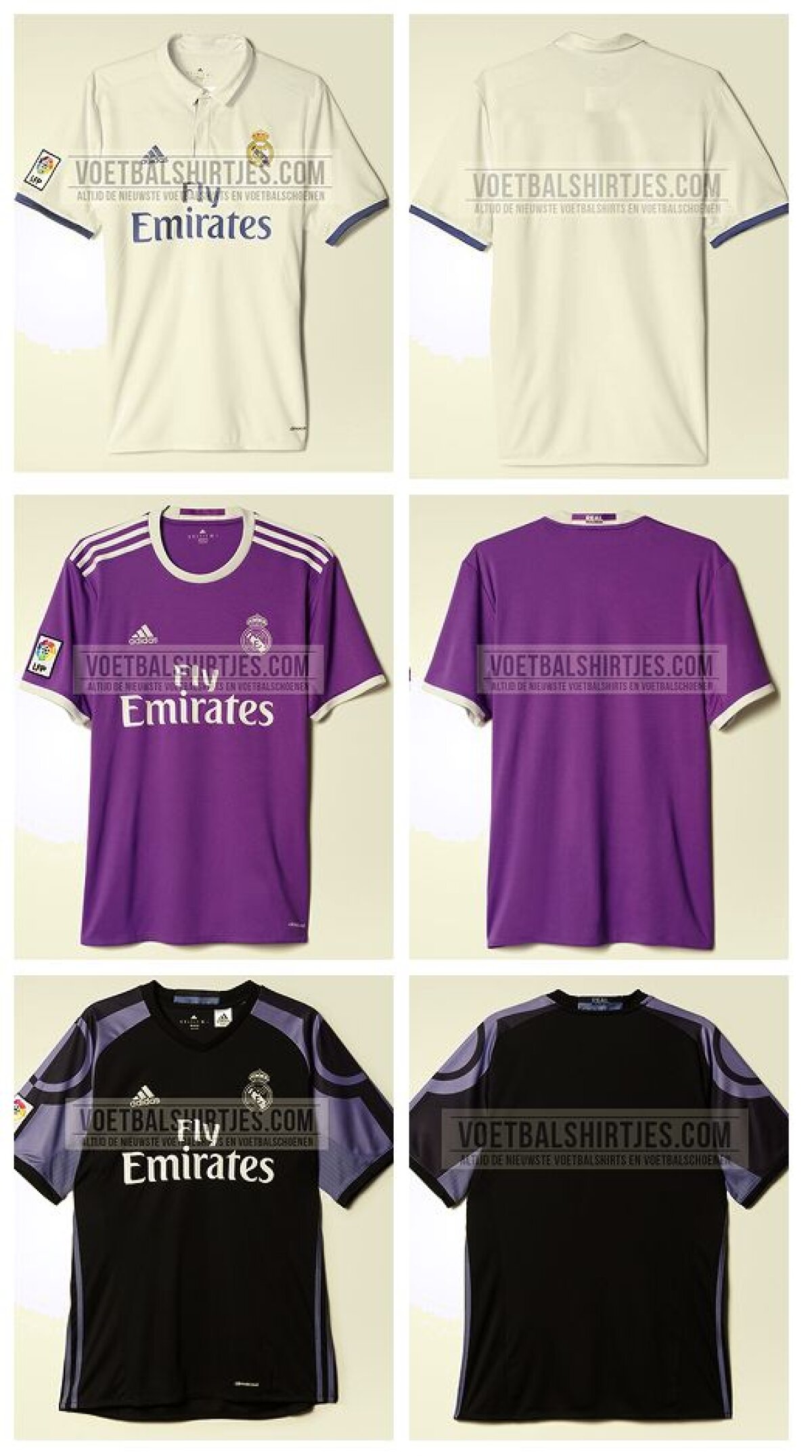 FOTO Așa arată noile tricouri ale lui Real Madrid! Clubul a revenit la o culoare pe placul fanilor