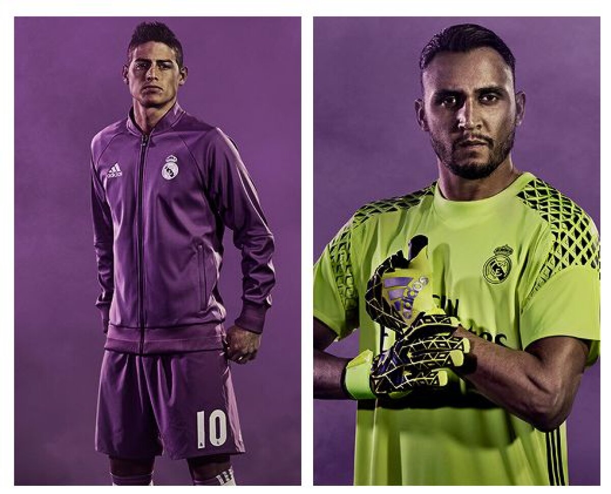 FOTO Așa arată noile tricouri ale lui Real Madrid! Clubul a revenit la o culoare pe placul fanilor