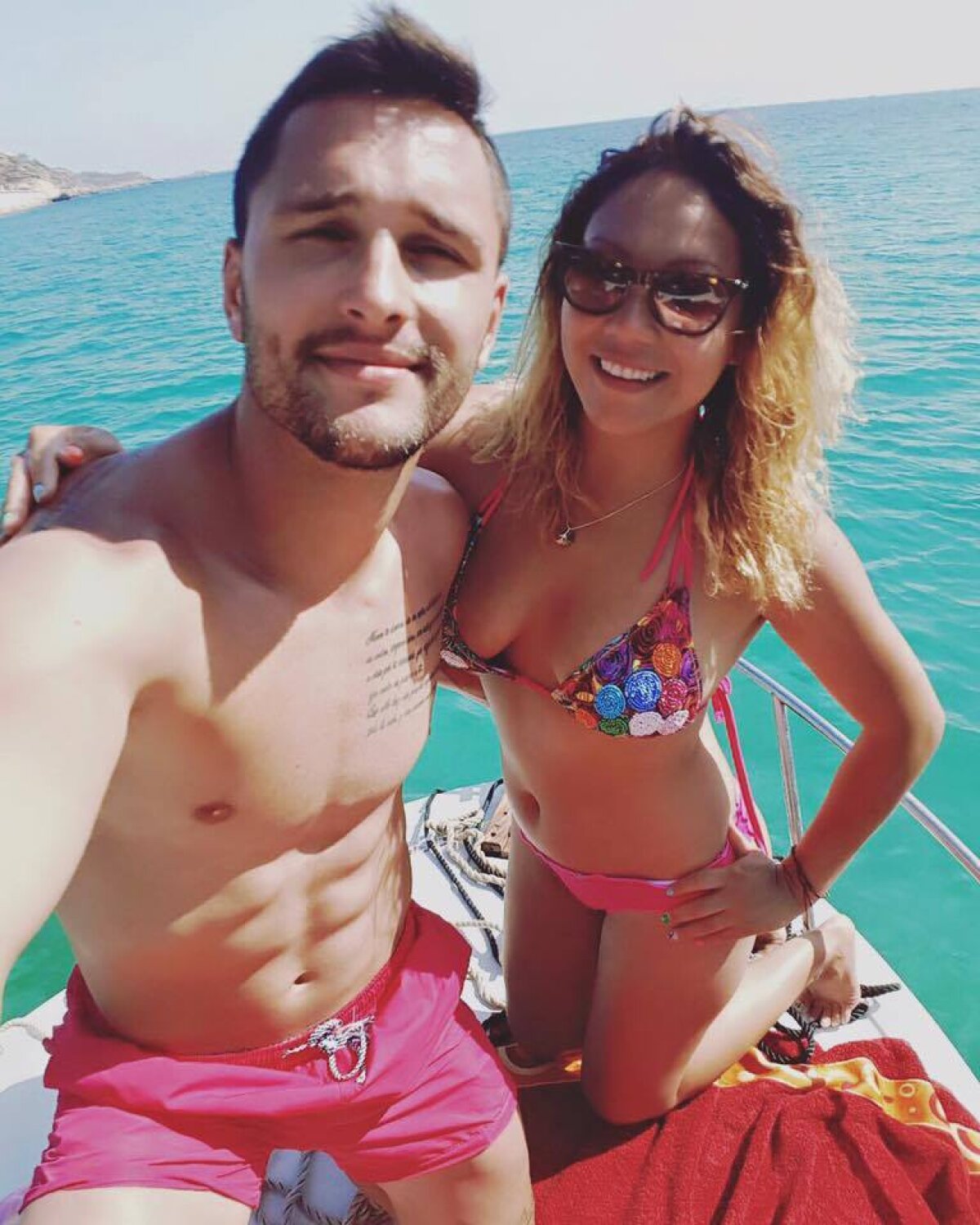 FOTO Cu Yolanda la Palma de Mallorca! Așa se relaxează Florin Andone după EURO