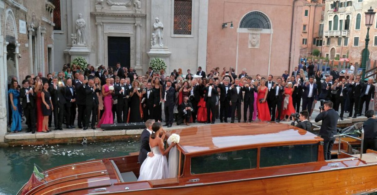 GALERIE FOTO Imagini de la nunta Anei Ivanovici cu Bastian Schweinsteiger » Cu cine a venit Sorana Cîrstea la eveniment