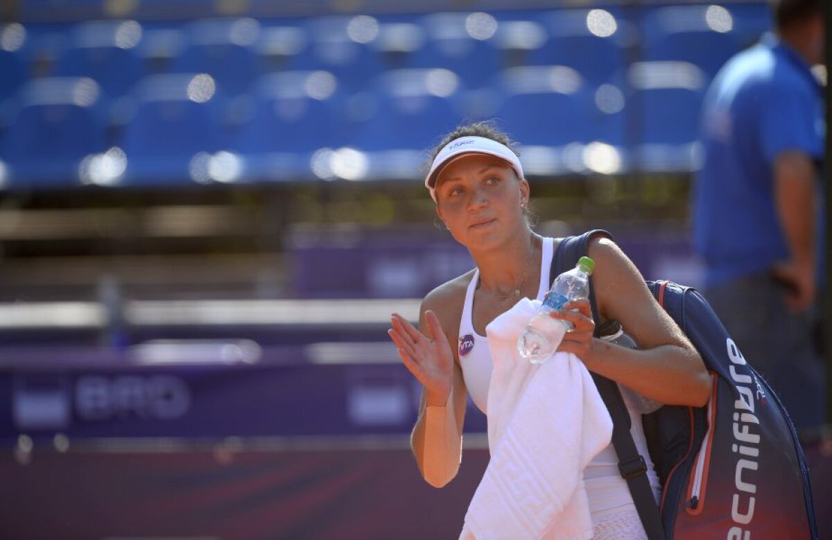 FOTO Patricia Țig a fost eliminată de la BRD Bucharest Open » Simona Halep rămâne singura româncă de pe tabloul de simplu