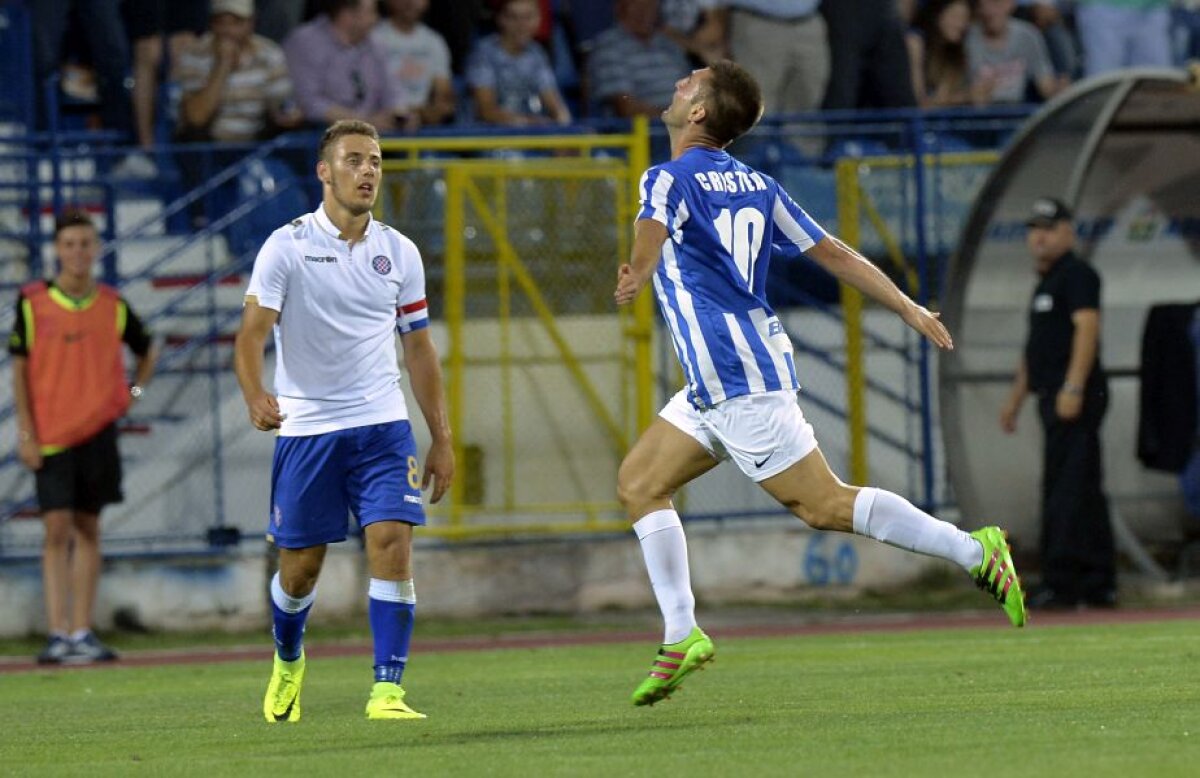 FOTO și VIDEO » Iluzie în Copou: CSMS Iași a avut victoria în mână, dar a remizat până la urmă cu Hajduk Split » Moldovenii au fost egalați  la ultima fază, după o gafă