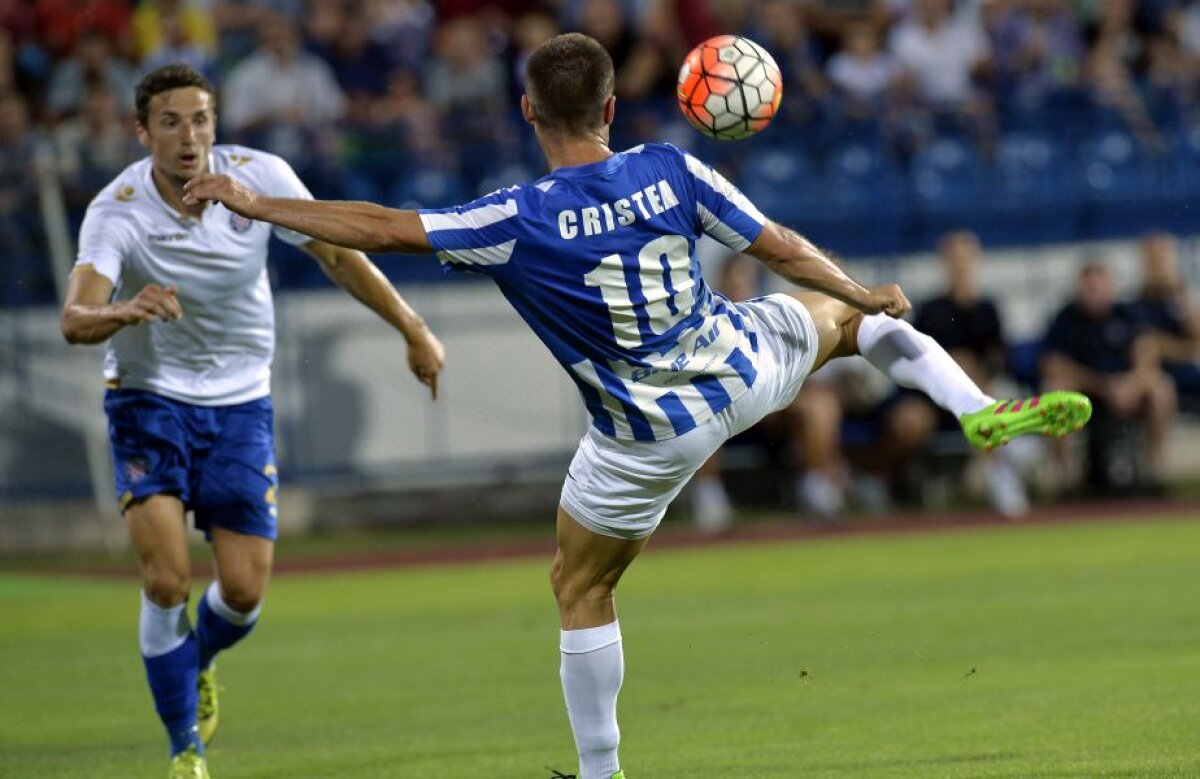 FOTO și VIDEO » Iluzie în Copou: CSMS Iași a avut victoria în mână, dar a remizat până la urmă cu Hajduk Split » Moldovenii au fost egalați  la ultima fază, după o gafă