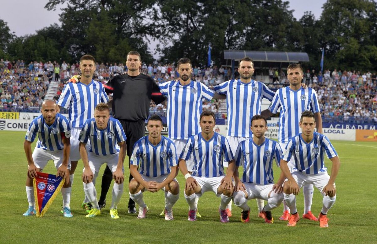 FOTO și VIDEO » Iluzie în Copou: CSMS Iași a avut victoria în mână, dar a remizat până la urmă cu Hajduk Split » Moldovenii au fost egalați  la ultima fază, după o gafă