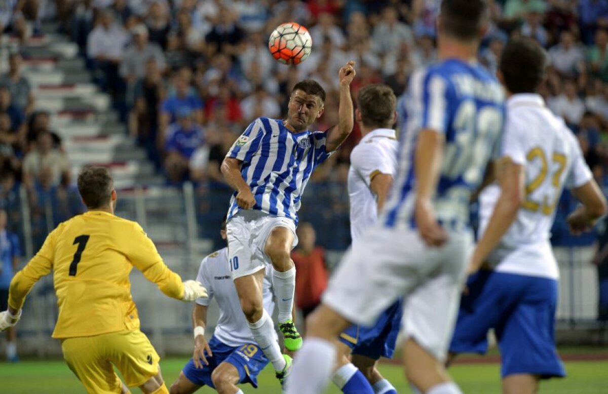 FOTO și VIDEO » Iluzie în Copou: CSMS Iași a avut victoria în mână, dar a remizat până la urmă cu Hajduk Split » Moldovenii au fost egalați  la ultima fază, după o gafă