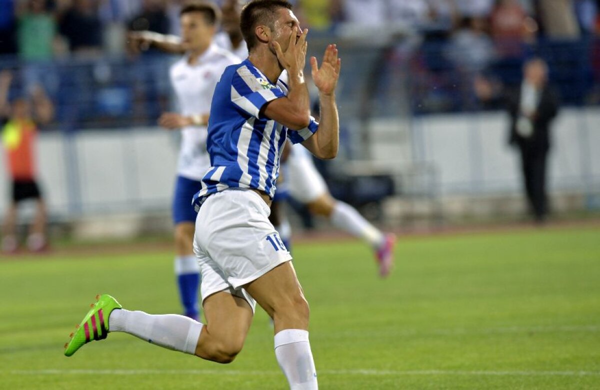 FOTO și VIDEO » Iluzie în Copou: CSMS Iași a avut victoria în mână, dar a remizat până la urmă cu Hajduk Split » Moldovenii au fost egalați  la ultima fază, după o gafă