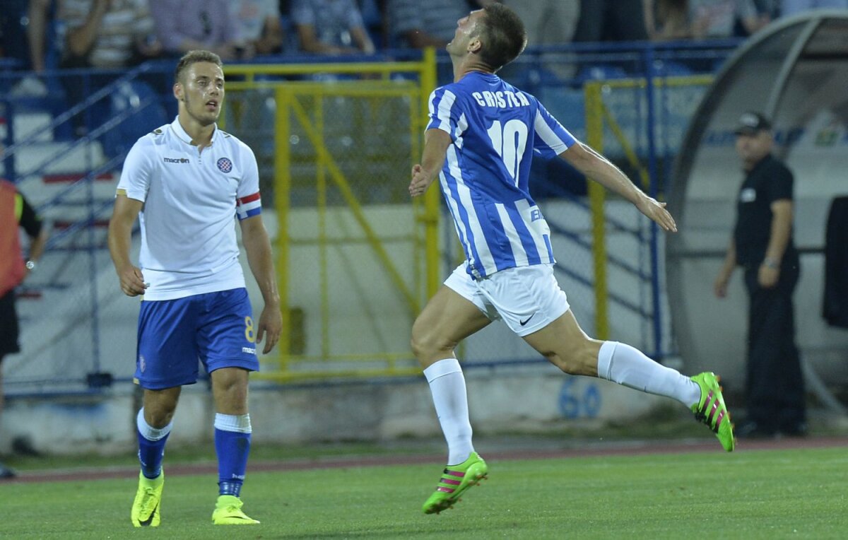 VIDEO + FOTO A scăpat calificarea în plasă! CSMS Iași a ratat victoria în ultimul minut al prelungirilor după o gafă incredibilă a lui Grahovac: 2-2 cu Hajduk Split