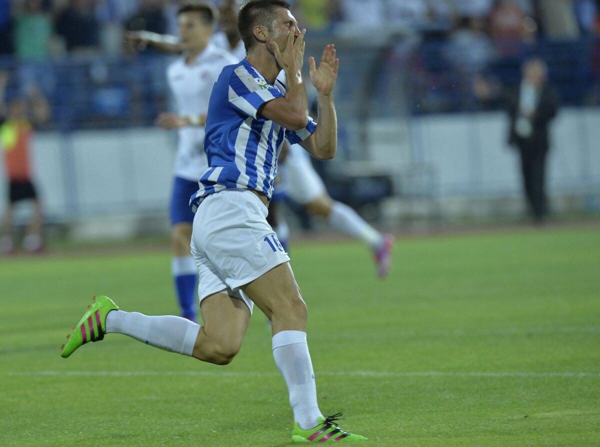 VIDEO + FOTO A scăpat calificarea în plasă! CSMS Iași a ratat victoria în ultimul minut al prelungirilor după o gafă incredibilă a lui Grahovac: 2-2 cu Hajduk Split