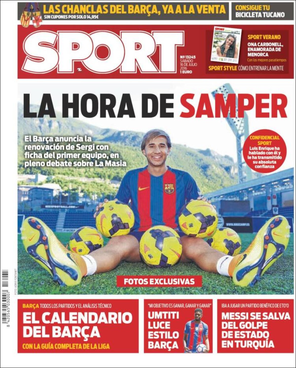 Ce scriu azi ziarele de sport din lume (16 iulie 2016)