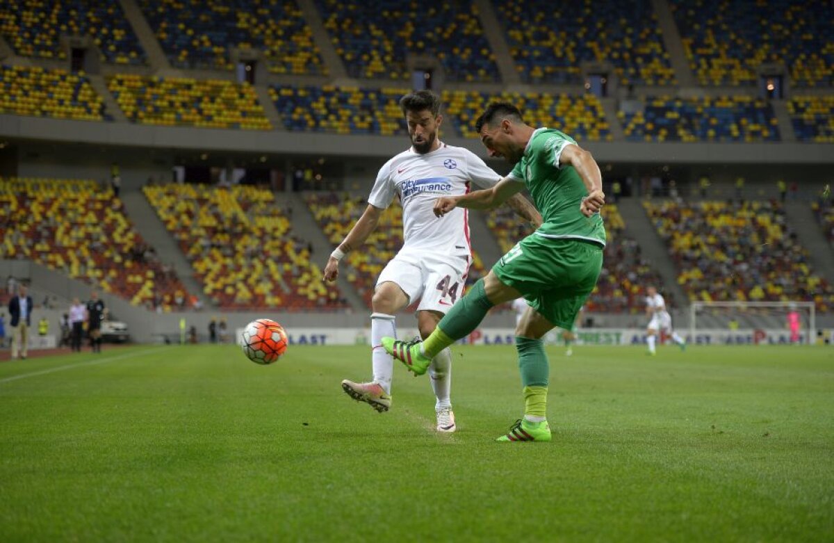 VIDEO și FOTO » Cupa Ligii rămâne la roș-albaștri, după 2-1 cu Chiajna » Hamroun a adus victoria steliștilor, cu un gol marcat din penalty