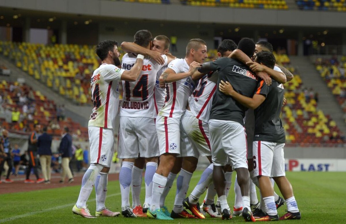 VIDEO și FOTO » Cupa Ligii rămâne la roș-albaștri, după 2-1 cu Chiajna » Hamroun a adus victoria steliștilor, cu un gol marcat din penalty