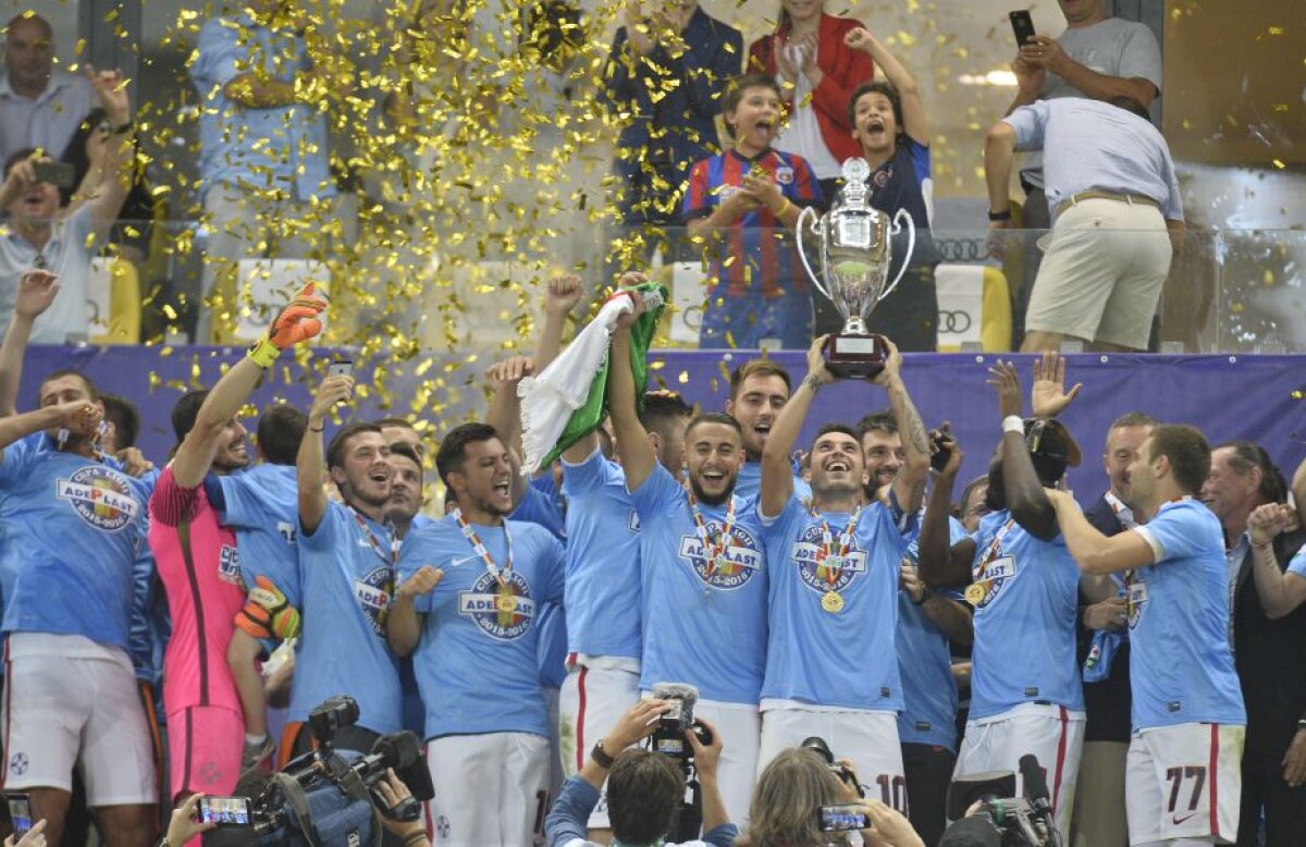 VIDEO Alb înseamnă trofeu » Steaua a mai cucerit o cupă jucând în culoarea care i-a adus glorie la Sevilla, 2-1 cu Chiajna