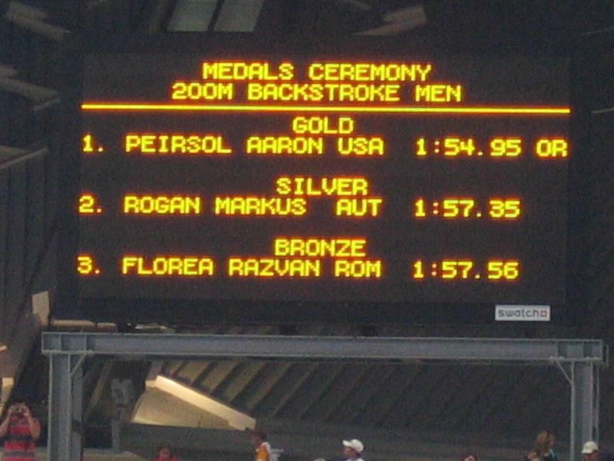 FOTO Noi toți suntem Team România » Ziua care a schimbat istoria. Cum a cucerit Răzvan Florea singura medalie olimpică din înotul masculin românesc