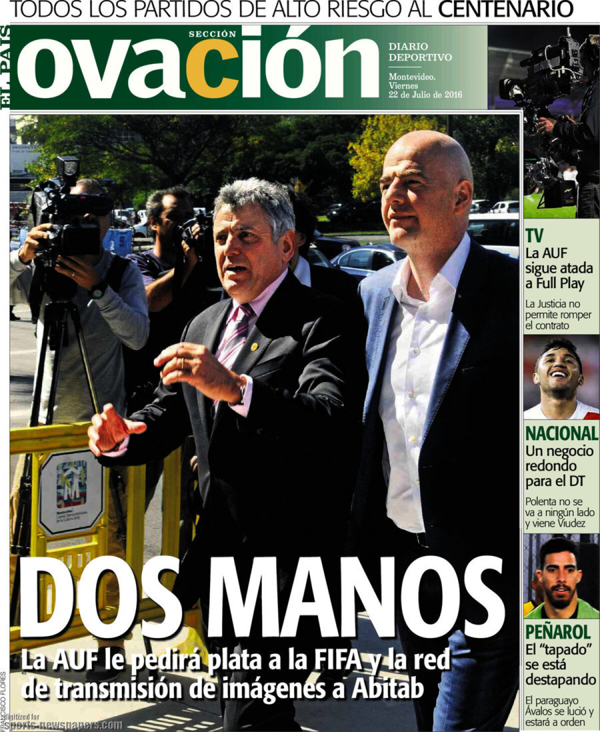 Ce scriu azi ziarele de sport din lume (22 iulie 2016)