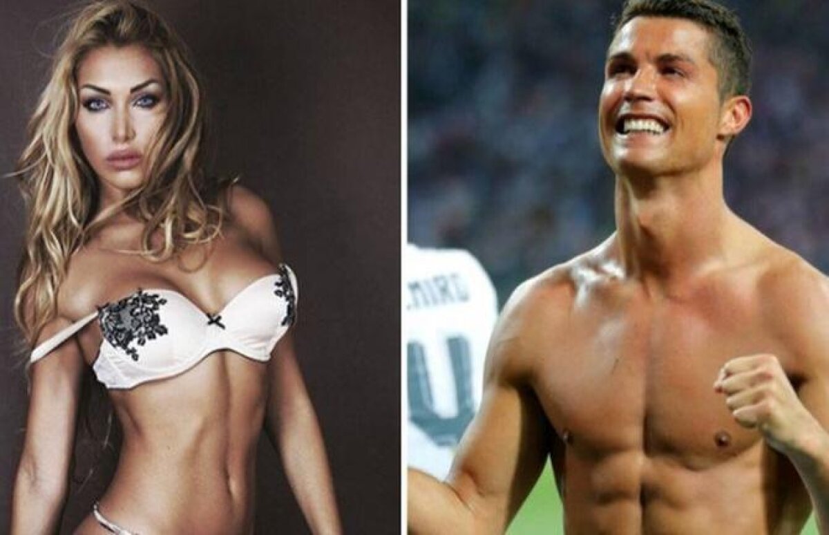 FOTO Ea e noua iubită a lui Ronaldo! Modelul italian a confirmat: "E tot ce am de zis" » Imagini hot cu noua blondă a vedetei lui Real Madrid