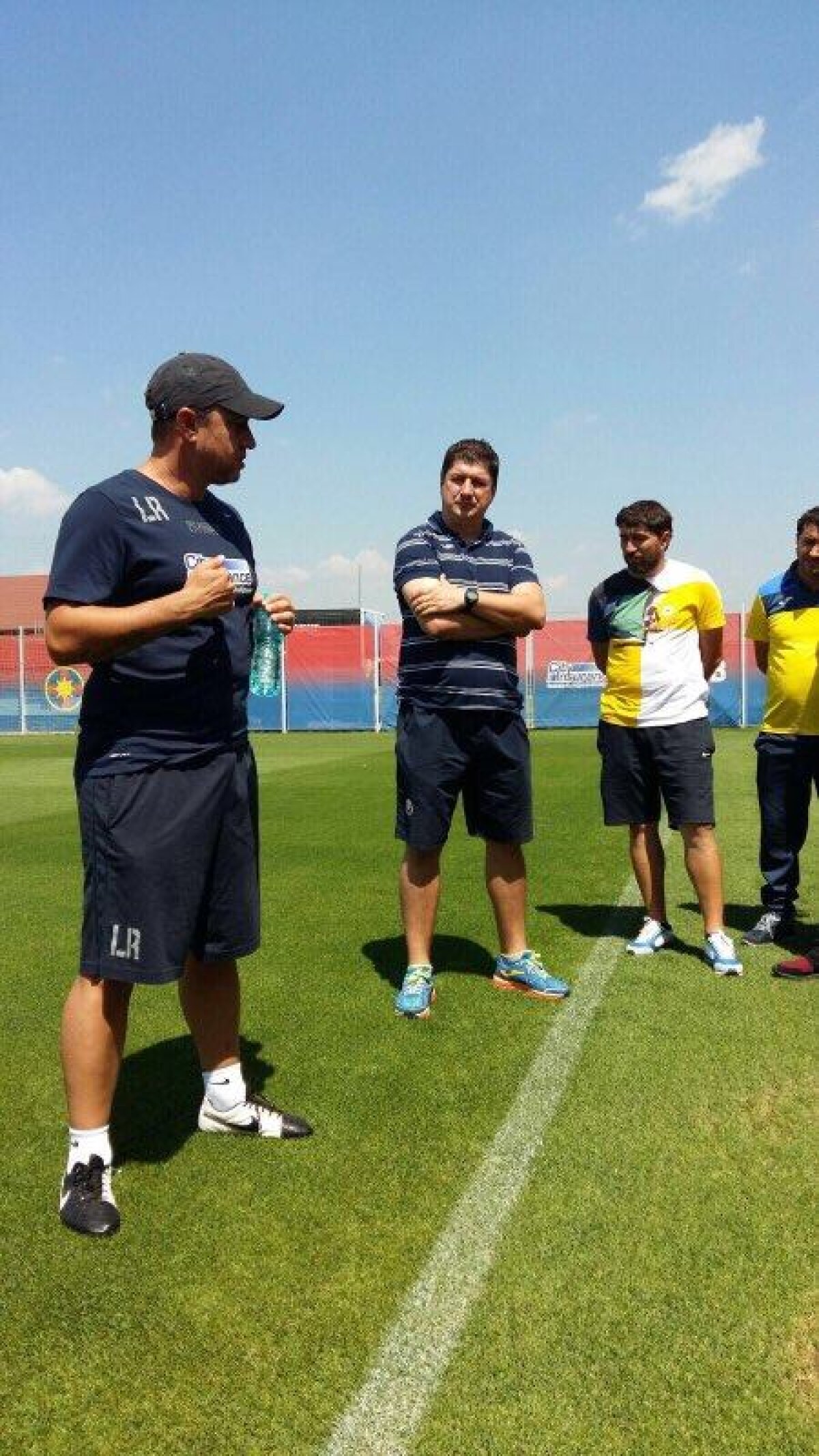 FOTO EXCLUSIV Laurențiu Reghecampf, profesor pentru Măldărășanu, Dănciulescu, Luțu și Bilașco 