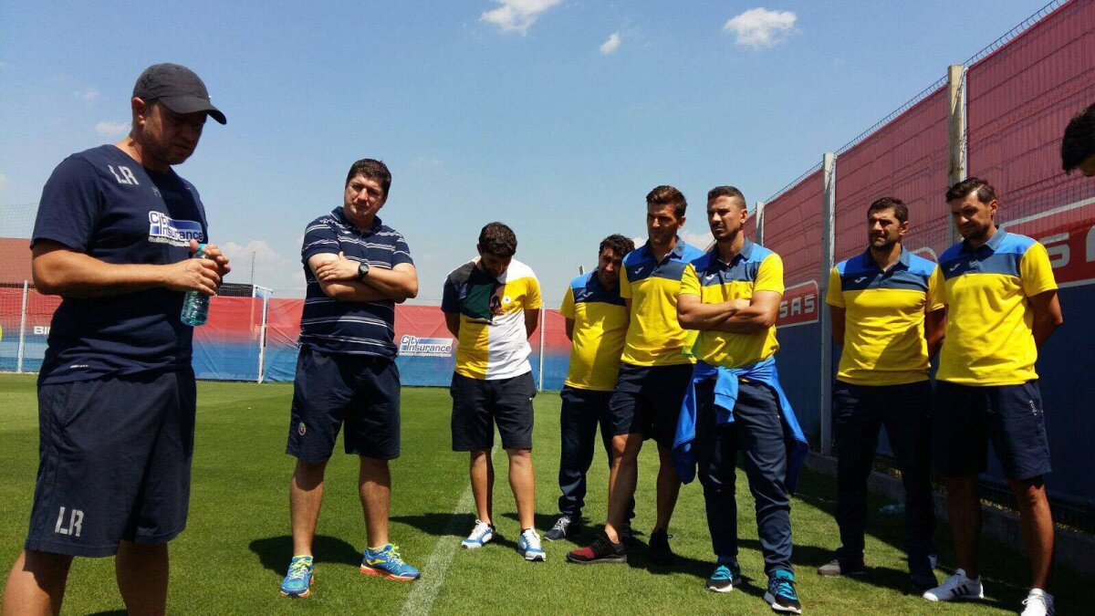 FOTO EXCLUSIV Laurențiu Reghecampf, profesor pentru Măldărășanu, Dănciulescu, Luțu și Bilașco 