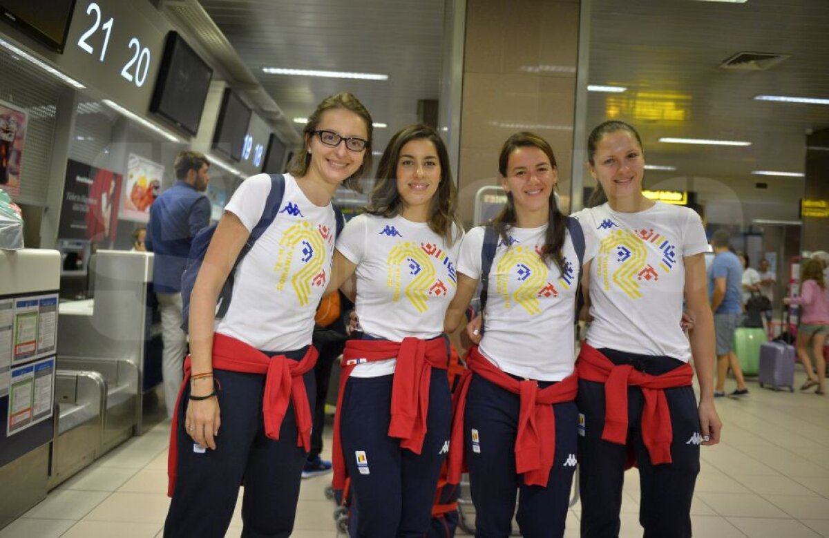 GALERIE FOTO Primii membri ai lotului olimpic au plecat către Rio!