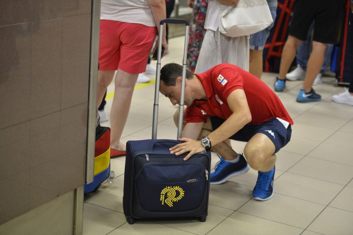 Cu gândul la medalii » Primul grup de sportivi olimpici români, 13 calificaţi şi două rezerve, a pornit ieri dimineaţă spre Rio