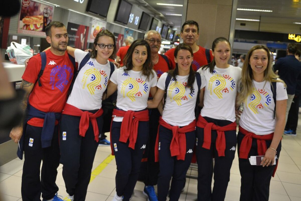 Cu gândul la medalii » Primul grup de sportivi olimpici români, 13 calificaţi şi două rezerve, a pornit ieri dimineaţă spre Rio