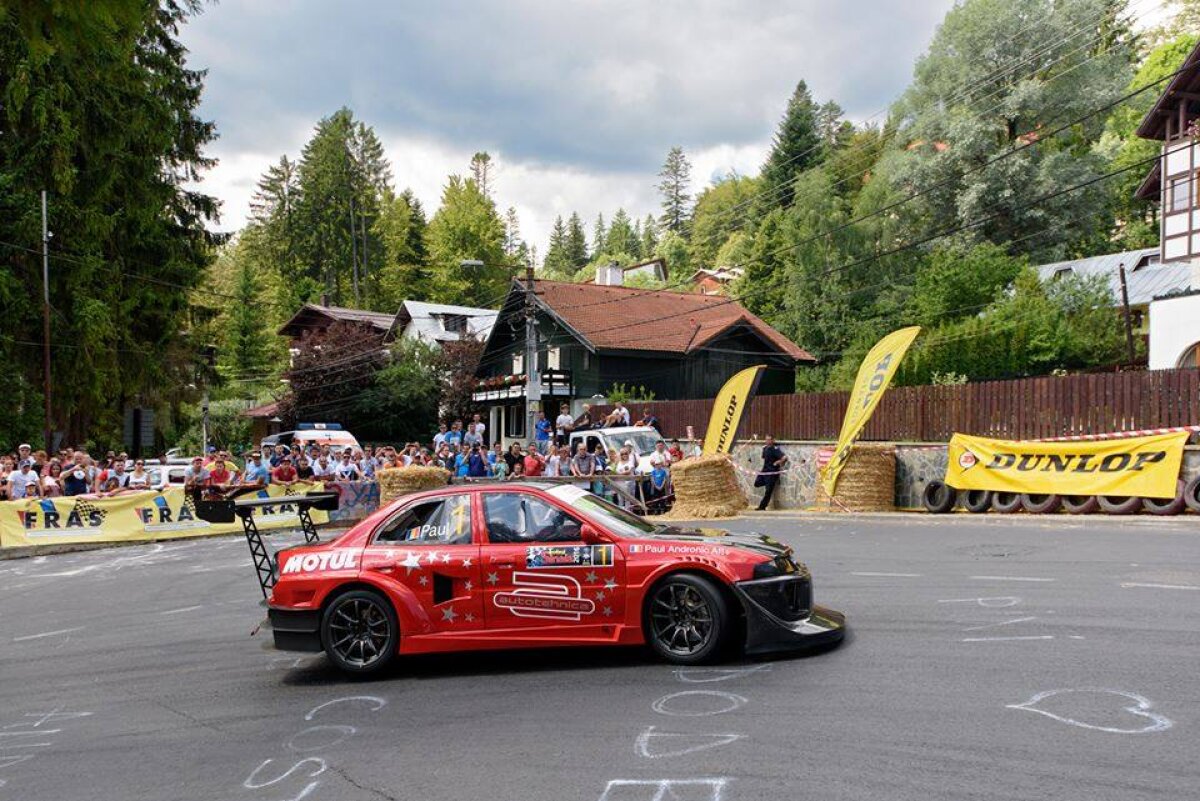 Paul Andronic, câștigător pentru al doilea an consecutiv al etapei de viteză în coastă de la Sinaia