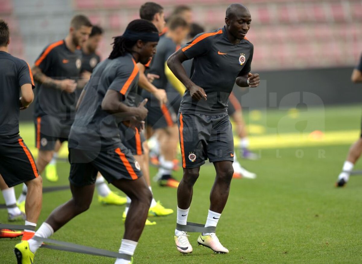 VIDEO+FOTO Sparta Praga a făcut antrenamentul oficial dinaintea meciului cu Steaua » Cehii, relaxați și cu zâmbetul pe buze