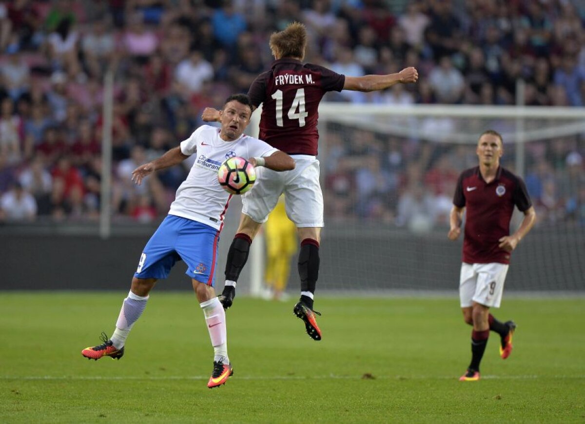  VIDEO + FOTO Sparta Praga - Steaua 1-1 » Echipa lui Reghe are prima șansă la calificare după golul fabulos marcat de Stanciu