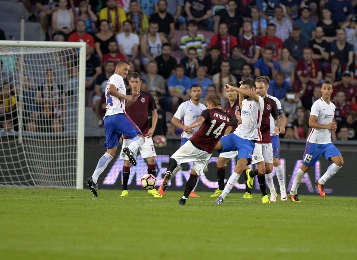  VIDEO + FOTO Sparta Praga - Steaua 1-1 » Echipa lui Reghe are prima șansă la calificare după golul fabulos marcat de Stanciu