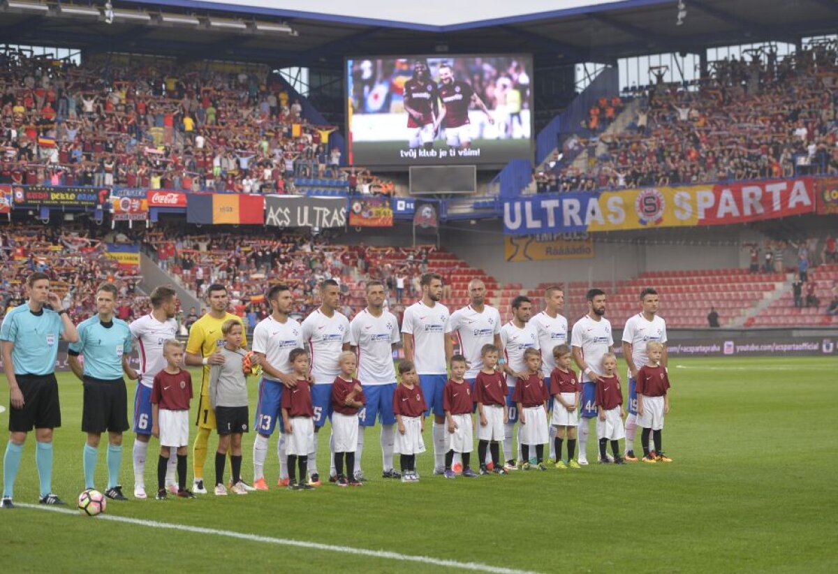 FOTO Praga nu iubeşte fotbalul » Stadionul lui Sparta a oferit o imagine dezolantă: dacă nu e hochei, cehii nu prea sunt interesaţi