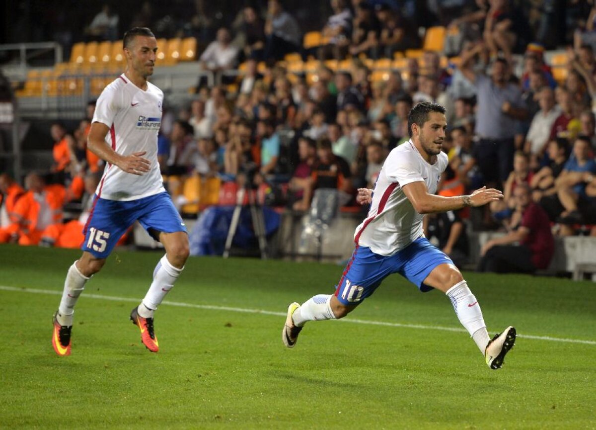  VIDEO + FOTO Sparta Praga - Steaua 1-1 » Echipa lui Reghe are prima șansă la calificare după golul fabulos marcat de Stanciu