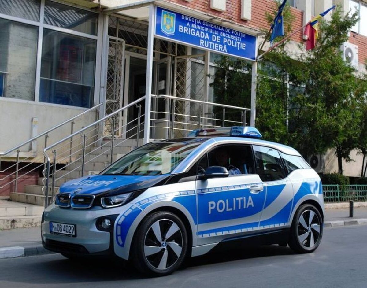 GALERIE FOTO Inițiativa inedită a Poliției Capitalei » Automobilul nepoluant cu care se vor întâlni bucureștenii în trafic