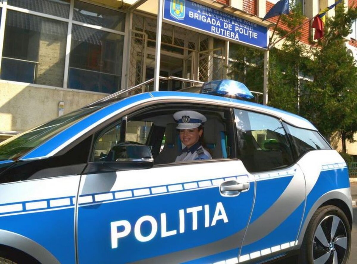 GALERIE FOTO Inițiativa inedită a Poliției Capitalei » Automobilul nepoluant cu care se vor întâlni bucureștenii în trafic