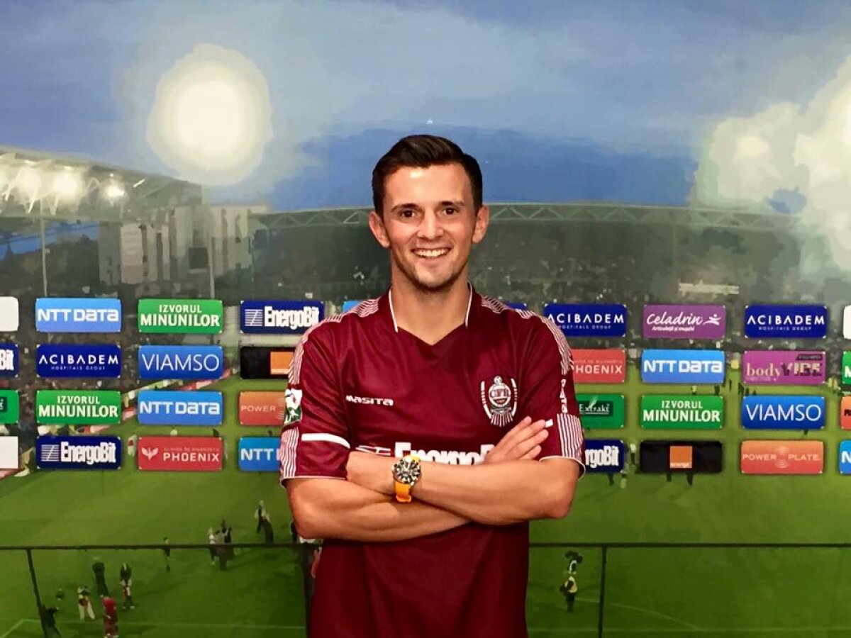 CFR Cluj a mai făcut două transferuri! Și-a completat lotul cu un mijlocaș și un atacant 