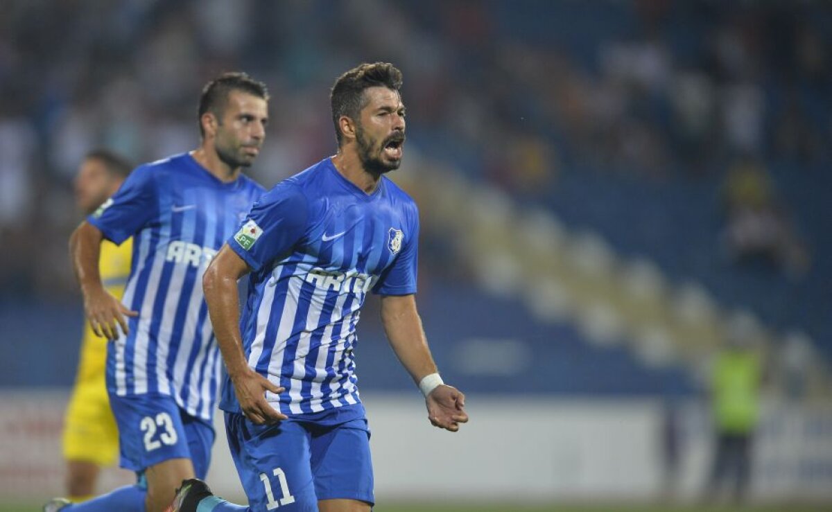 FOTO şi VIDEO Pandurii Târgu-Jiu, învinsă de Maccabi Tel Aviv cu 1-3, iar calificarea pare improbabilă