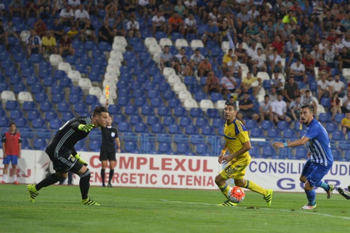 FOTO şi VIDEO Pandurii Târgu-Jiu, învinsă de Maccabi Tel Aviv cu 1-3, iar calificarea pare improbabilă