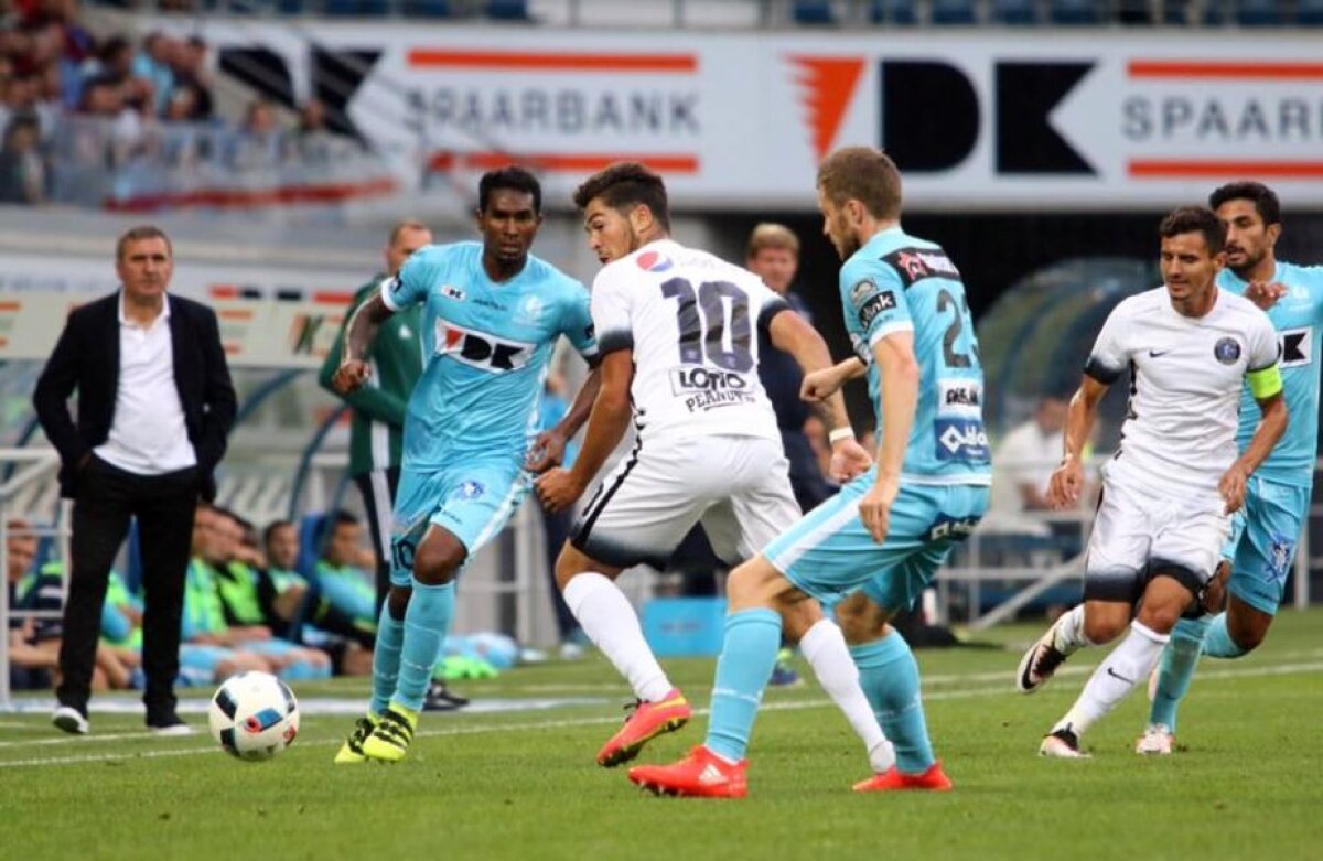 FOTO » Gent - Viitorul 5-0! Umilinţă pentru echipa lui Hagi, la debutul în cupele europene