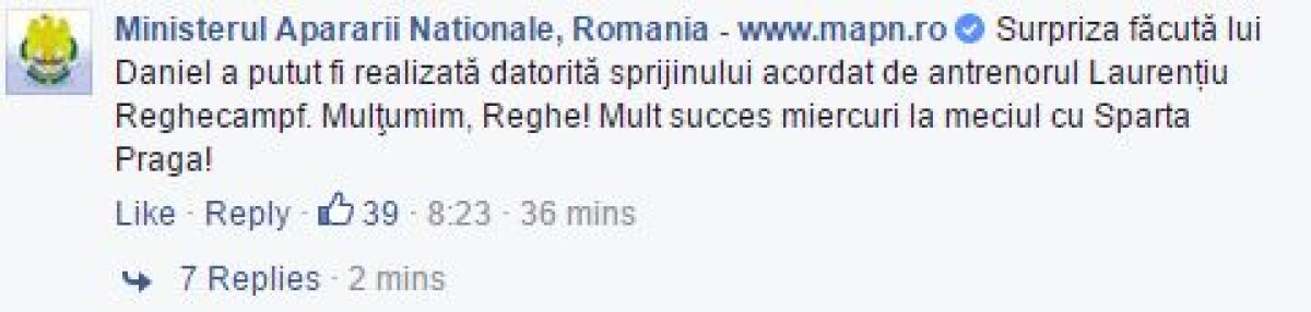 Reacție ciudată a lui Florin Talpan » Se contrazice cu MApN: "Utilizarea acestui nume e o infracțiune!"