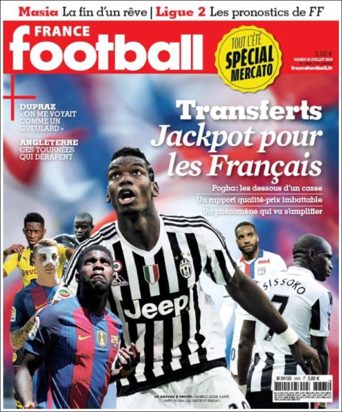 Ce scriu azi ziarele de sport din lume (30 iulie 2016)